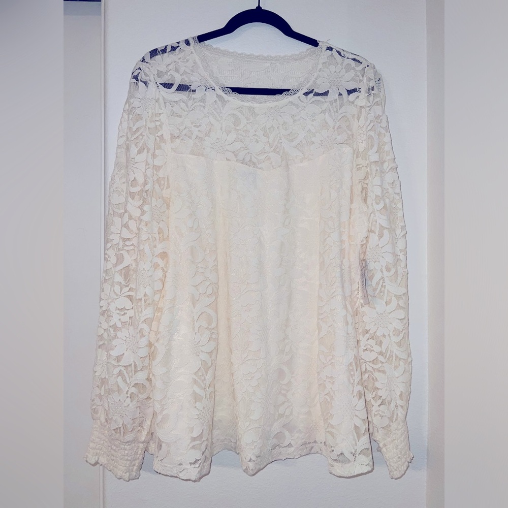 Torrid Long Sleeve Blouse